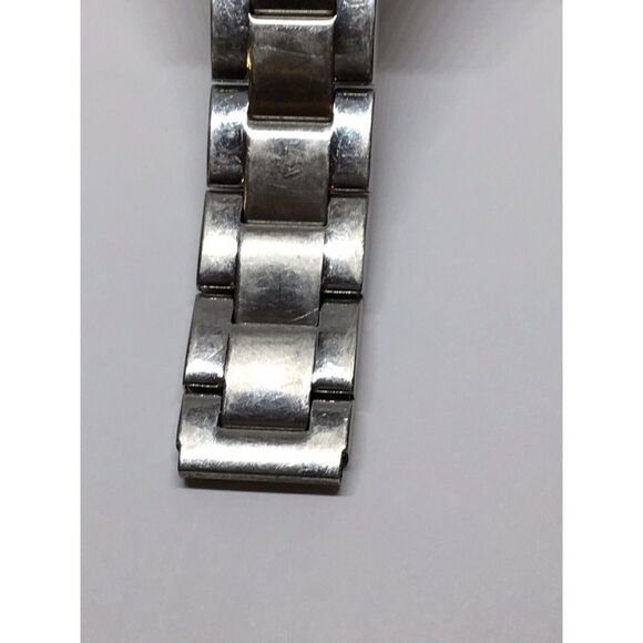 Fossil Watch Parts Stainless Steel Case Links Silver Band Clasp 18mm A839 - Picture 3 of 11